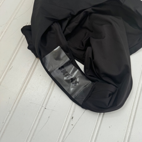 NWT Skims Recycled Swim Mid Waist Bottom Onyx Black Large - Picture 3 of 6